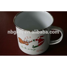 450 ML Wedding Rings enamel cup/mug